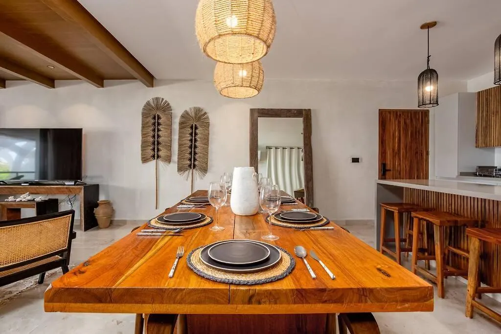 Apartmán Bahia Tankah 52 Beach Front By Uniko Tulum
