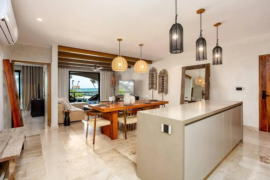 Bahia Tankah 52 Beach Front By Uniko Tulum Apartmán